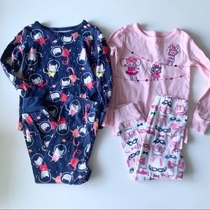 Overall Vguc Gymboree pajamas sz 3